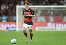 Flamengo pode ter retorno de Ayrton Lucas contra o Estudiantes; Saúl segue como dúvida Ayrton Lucas, jogador do Flamengo