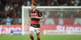 Ayrton Lucas, jogador do Flamengo
