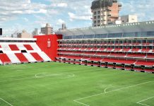 Estádio Jorge Luis Hirschi, conhecido como UNO, estádio do Club Estudiantes de La Plata, localizado na cidade de La Plata, Argentina