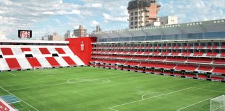 Estádio Jorge Luis Hirschi, conhecido como UNO, estádio do Club Estudiantes de La Plata, localizado na cidade de La Plata, Argentina