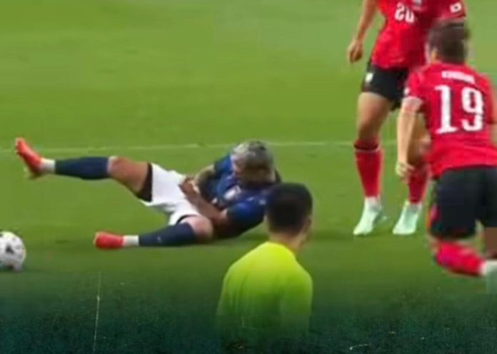 arrascaeta-sente-dor-pelo-uruguai Arrascaeta sofre problema no punho, em jogo pela Seleção do Uruguai