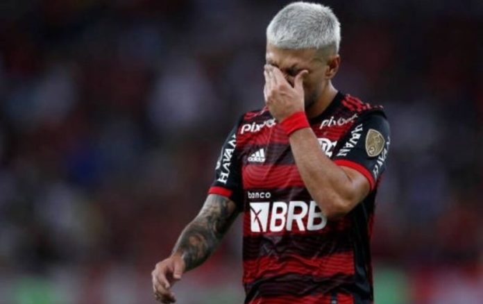 arrascaeta-triste-flamengo-libertadores Arrascaeta, jogador do Flamengo