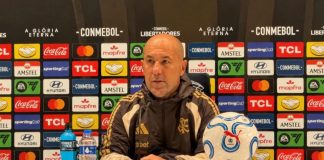 Leonardo Jardim em entrevista após classificação do Flamengo na Libertadores