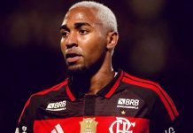 Lorran jogador do sub-20 do Flamengo