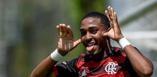 Lorran, jogador do sub-20 do Flamengo