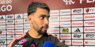 Paquetá em entrevista após o jogo contra o Mirassol no Maracanã, pelo Brasileirão