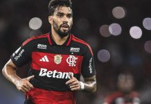 Lucas Paquetá reconhece fase abaixo do esperado e aponta concentração como ponto a evoluir Paquetá, jogador do Flamengo