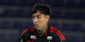 Erick Pulgar, chileno, jogador do Flamengo