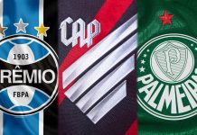 Grêmio, Athlético-PR e Palmeiras