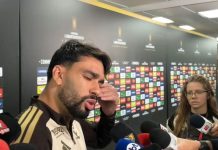 Lucas Paquetá em entrevista após eliminação do Flamengo no Maracanã - Foto: Rodrigo Lima / Coluna