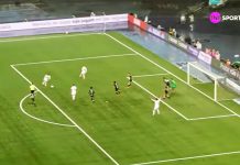 VÍDEO: Melhores momentos da goleada do Flamengo sobre o Vasco no Engenhão Samuel Lino chuta para marcar o quarto gol do Flamengo sobre o Vasco no Engenhão